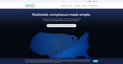Harbor Compliance website screenshot