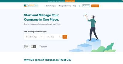 MyCompanyWorks website screenshot