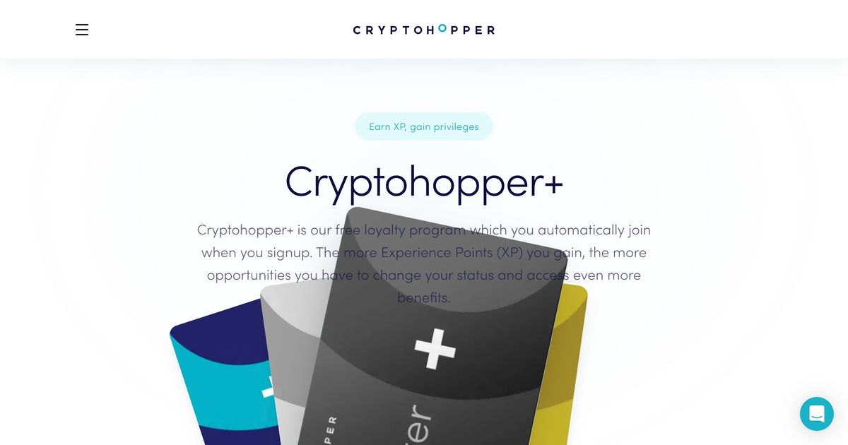 Cryptohopper+ | Earn XP & Unlock Exclusive Trading Benefits