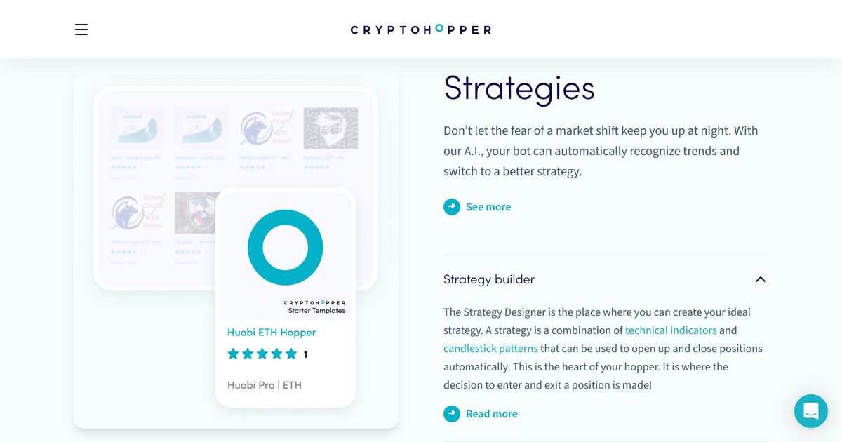 Crypto Trading Strategies | Build & Automate with Cryptohopper