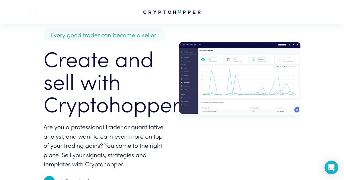 Sell Crypto Trading Signals & Bots | Cryptohopper Marketplace