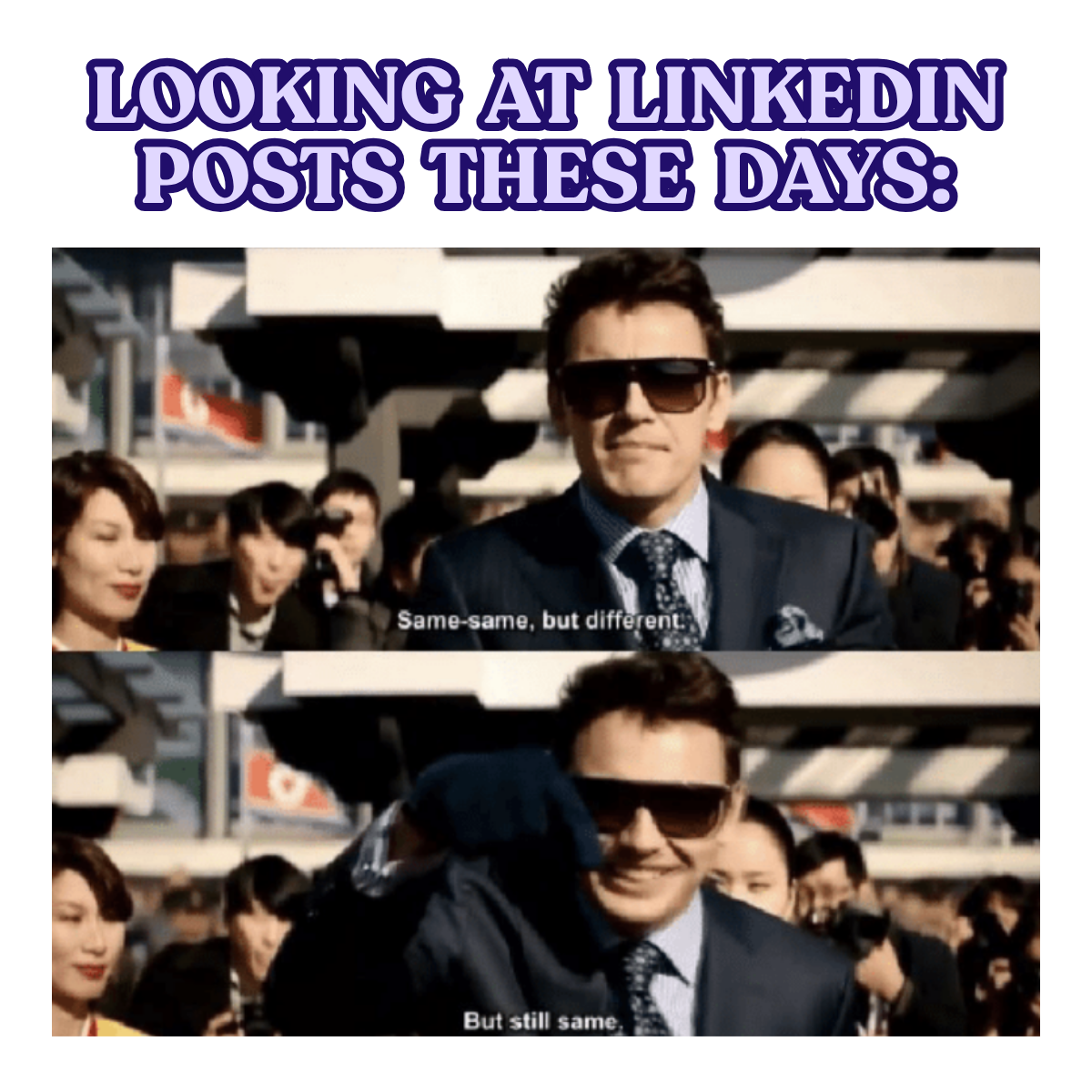 “Post regularly on LinkedIn, be active”