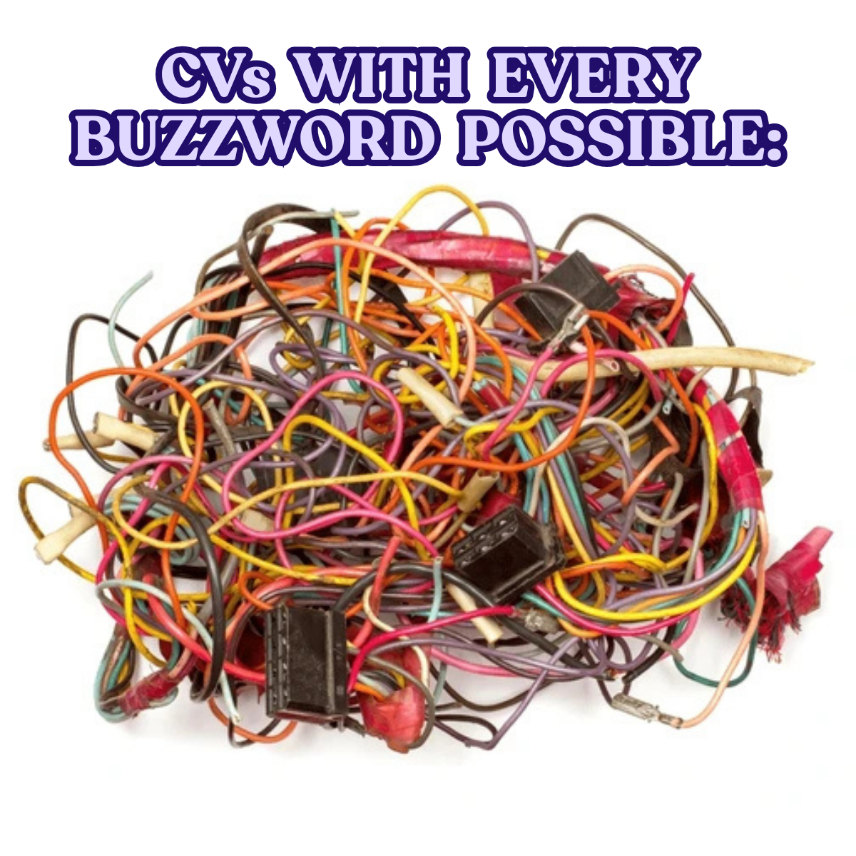 “Make sure your CV has all the keywords, make your CV ATS friendly”