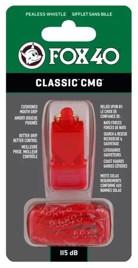 Fox40 Classic CMG Whistle with Neck Lanyard
