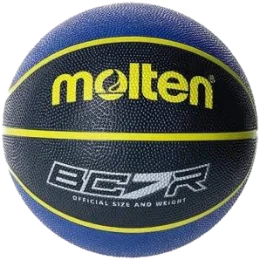 Molten BC7R Rubber — Blue / Yellow