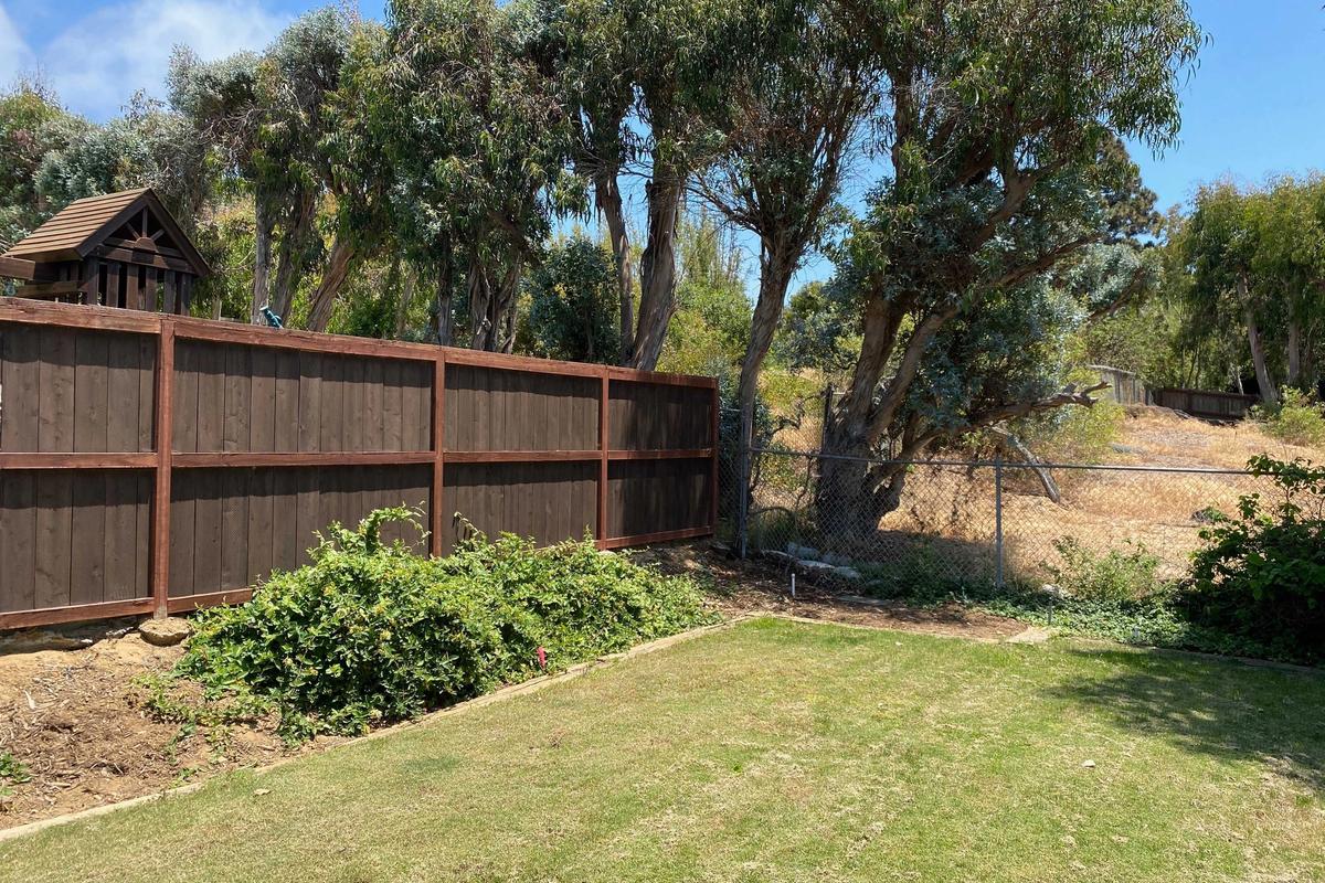 solana beach coastal yard before design