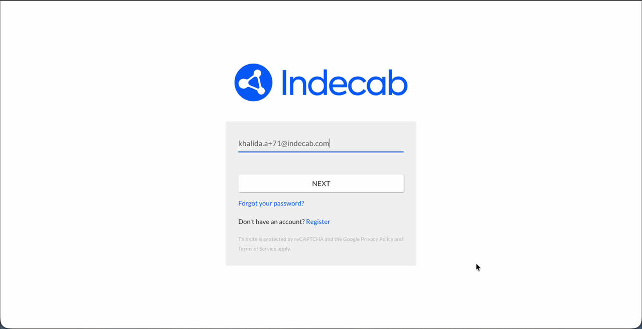 Login as an employee