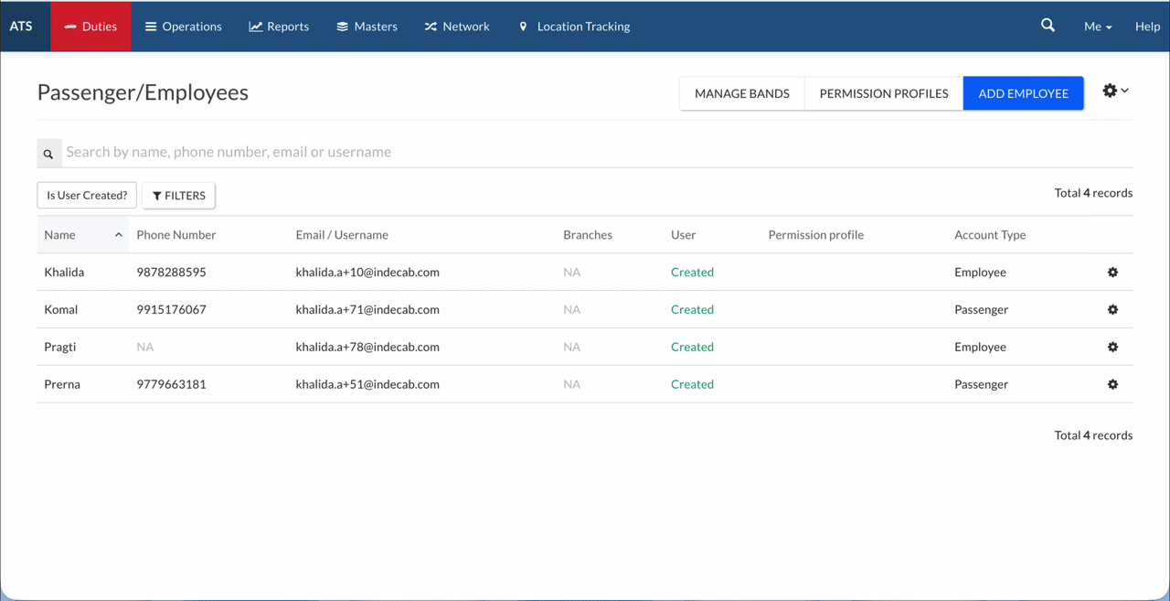 Step 1 convert a passenger login into an employee login