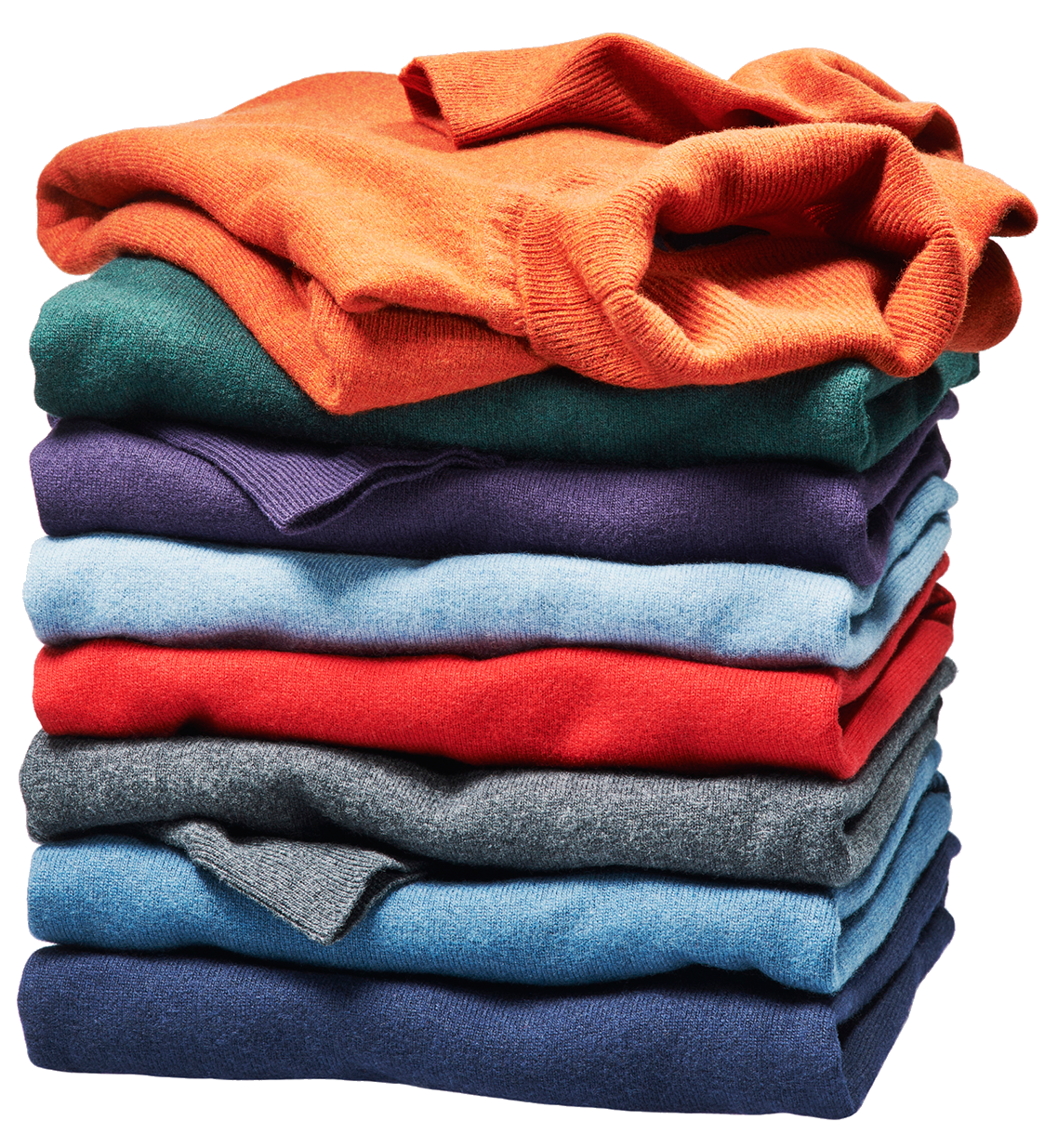 Folded clothing