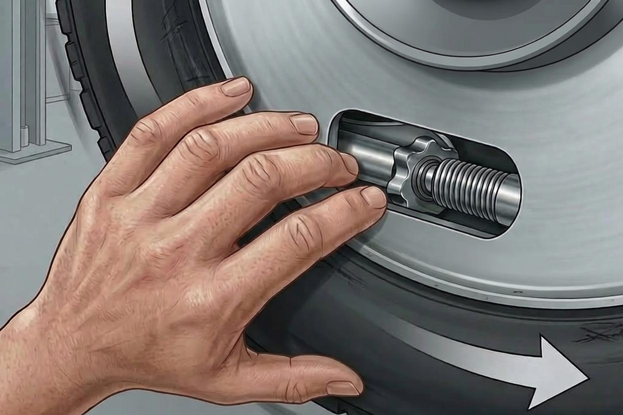 Adjust Trailer Brakes Step 4