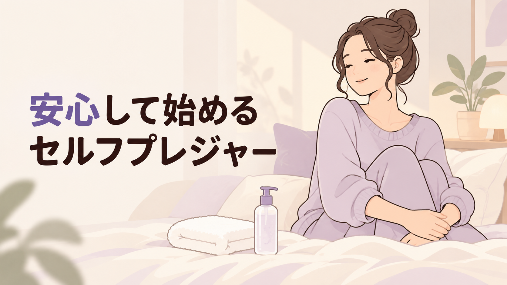 安心して始めるセルフプレジャー