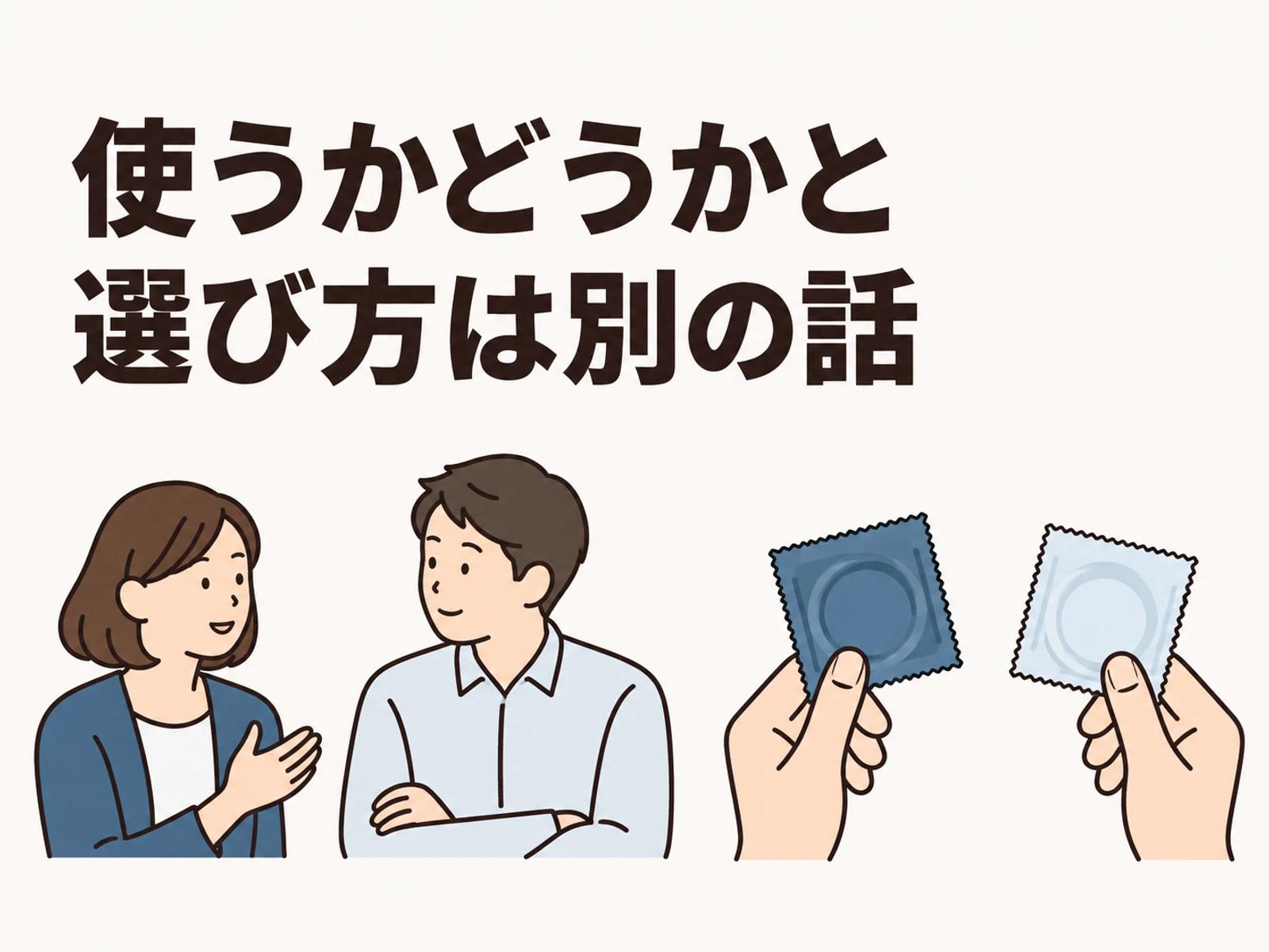 使うことへの同意と、合う製品選びは分けて考えます。