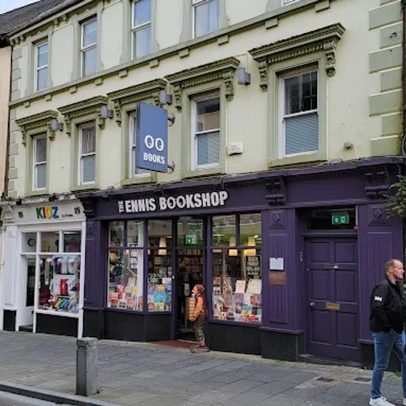 The Ennis Bookshop storefront