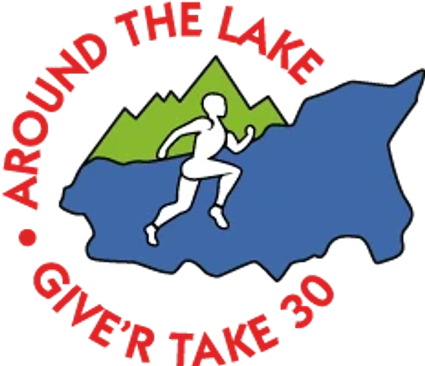 Around the Lake Give ‘R Take Trail Race logo