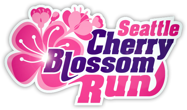 Seattle Cherry Blossom run logo
