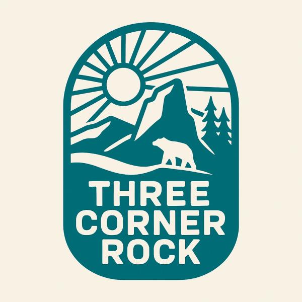 Three Corner Rock 100K logo