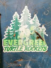 Evergreen Turtle Rockets