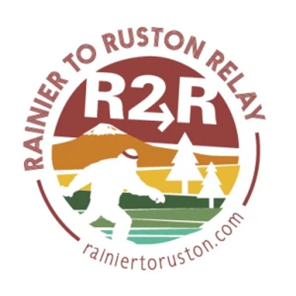 Rainier to Ruston Relay | 50M logo