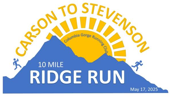 Carson to Stevenson Ridge Run 10M logo