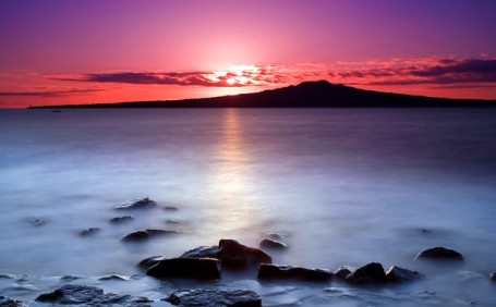 Rangitoto Sunset