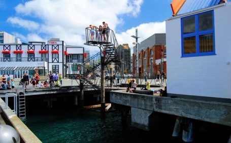 Wellington Harbour Diving Board