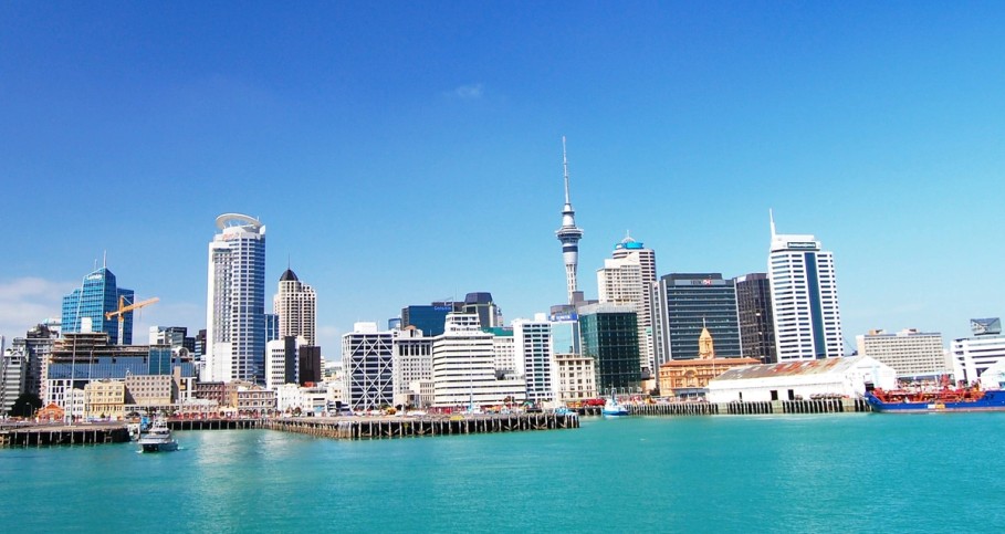 Auckland, from Boat