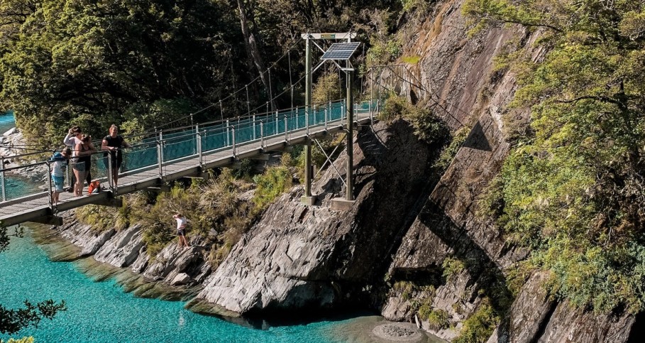 Blue Pools, near Makarora