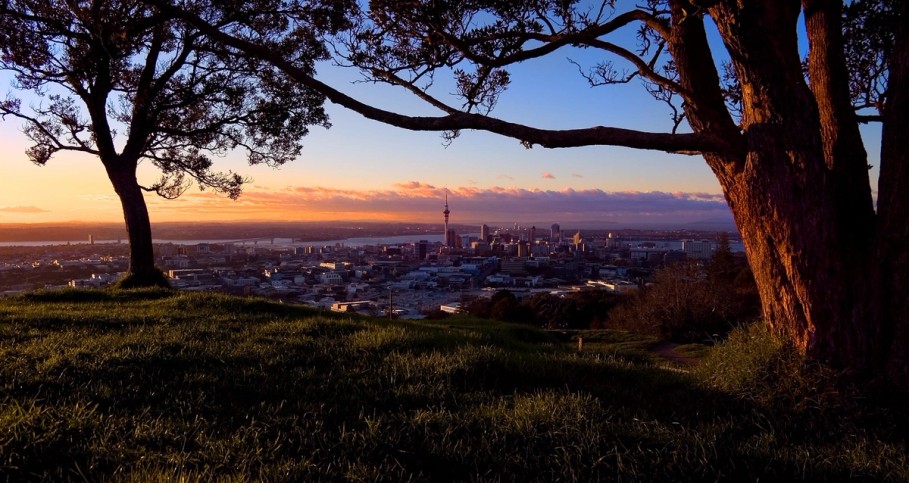 Auckland from Mt Eden