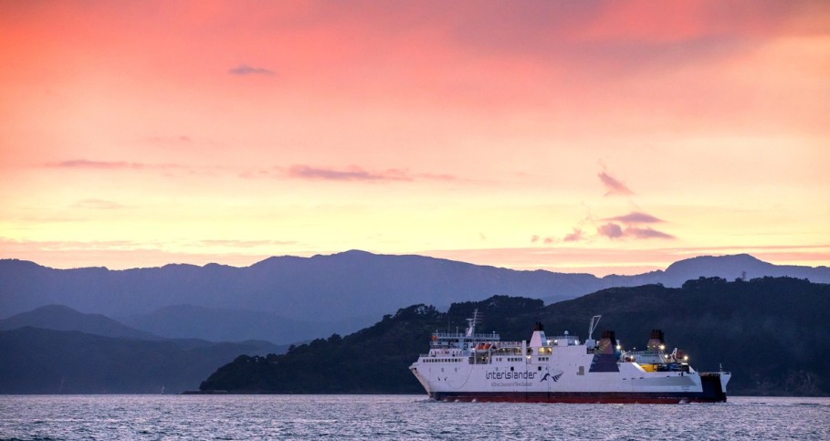 Ferry from Wellington