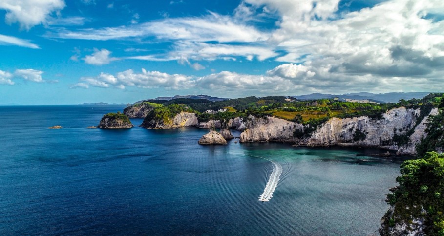 Coromandel Drone Shot
