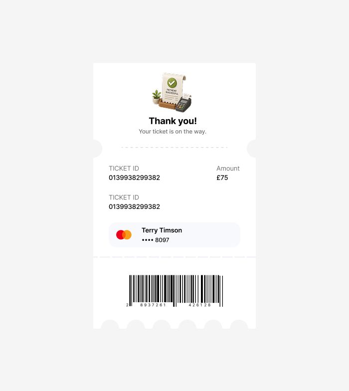 Payment Success Screen