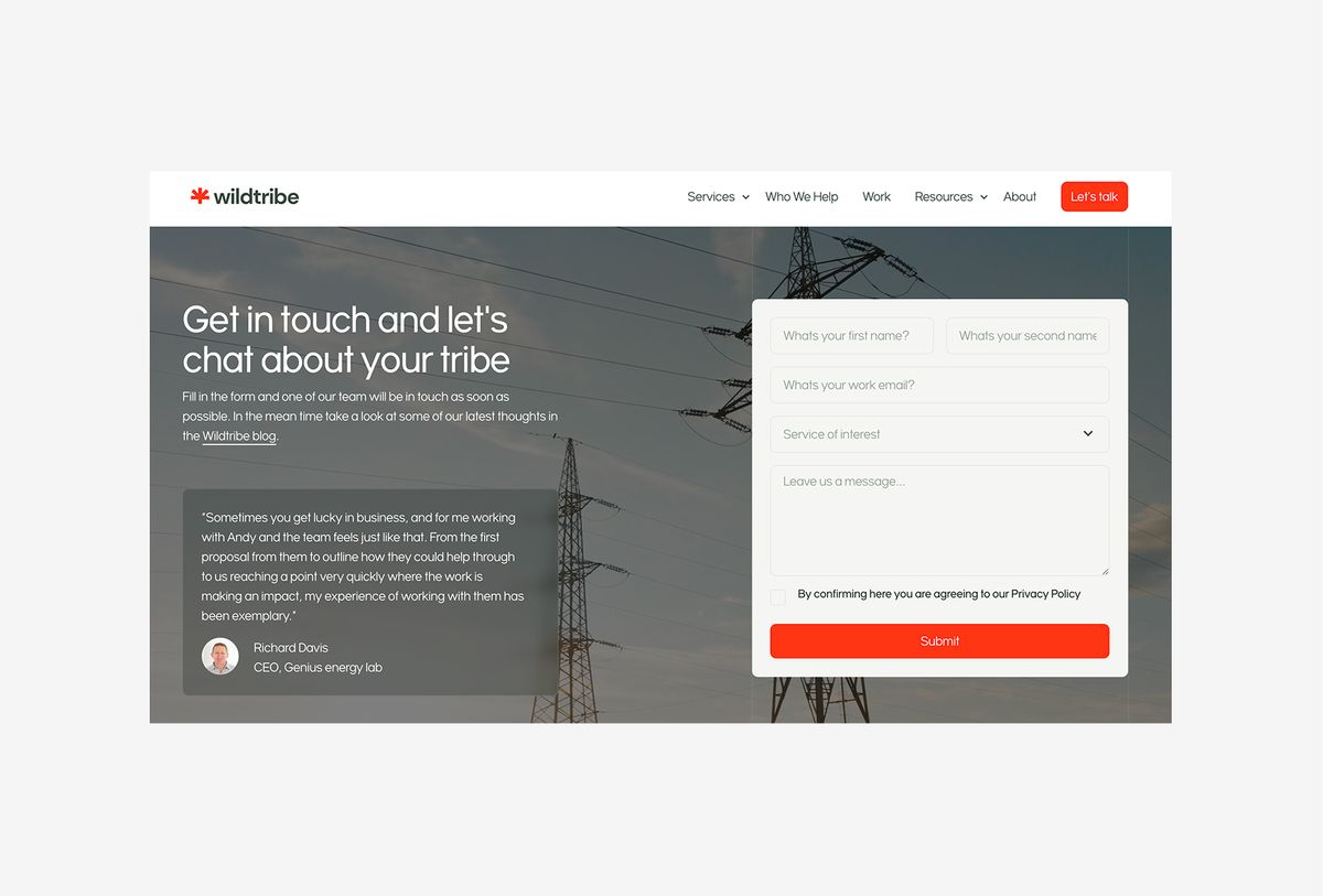 Wildtribe Contact