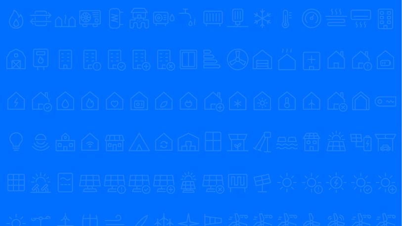 A grid of faint icons
