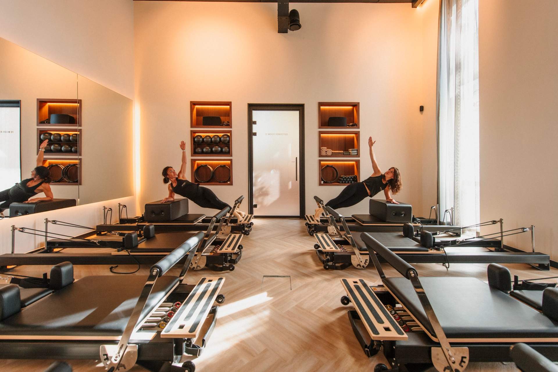 Reformer Pilates class