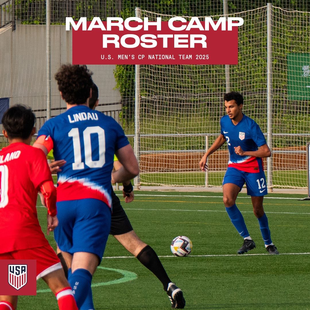 Stuart Sharp Names 15-Player CP Men’s National Team Roster for March Training Camp in Fayetteville, Georgia