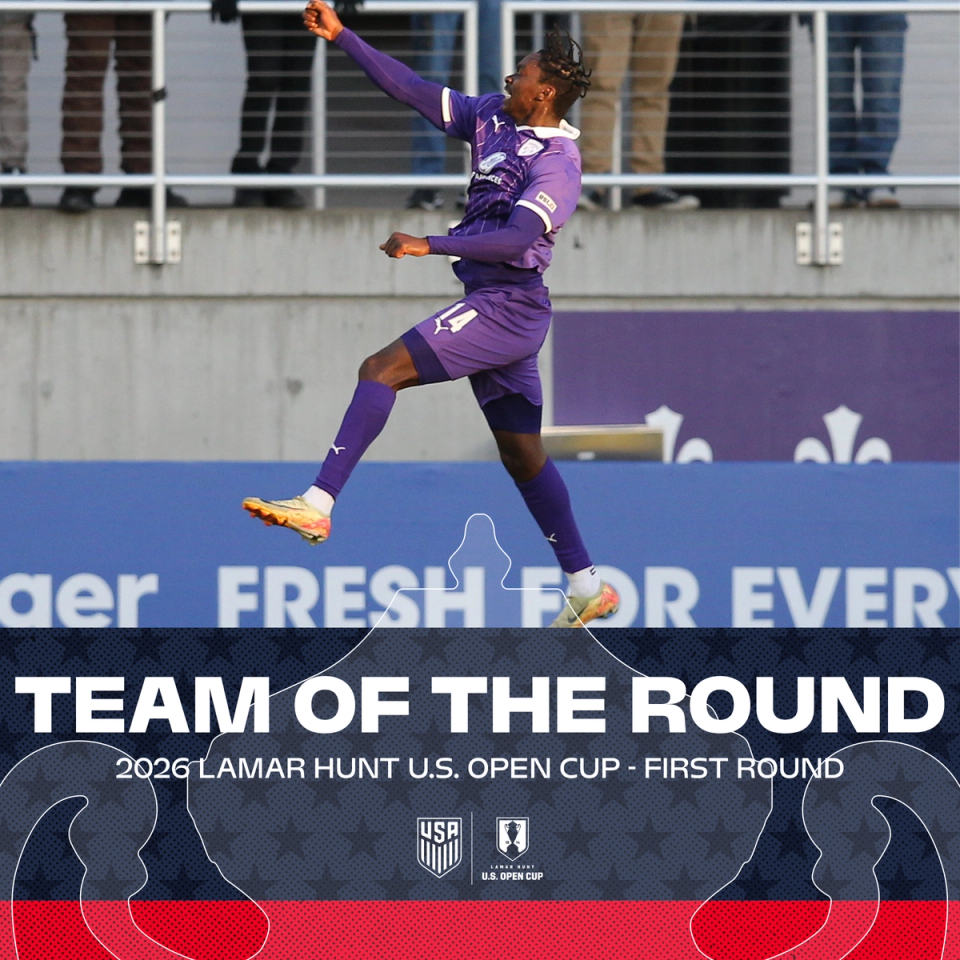 2026 U.S. Open Cup Team of the Round - First Round
