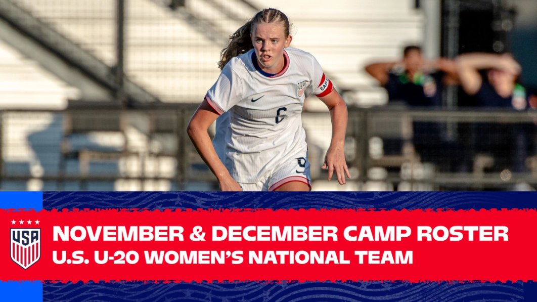 U.S. Under-20 Women’s National Team Will Travel to Spain for Two Matches