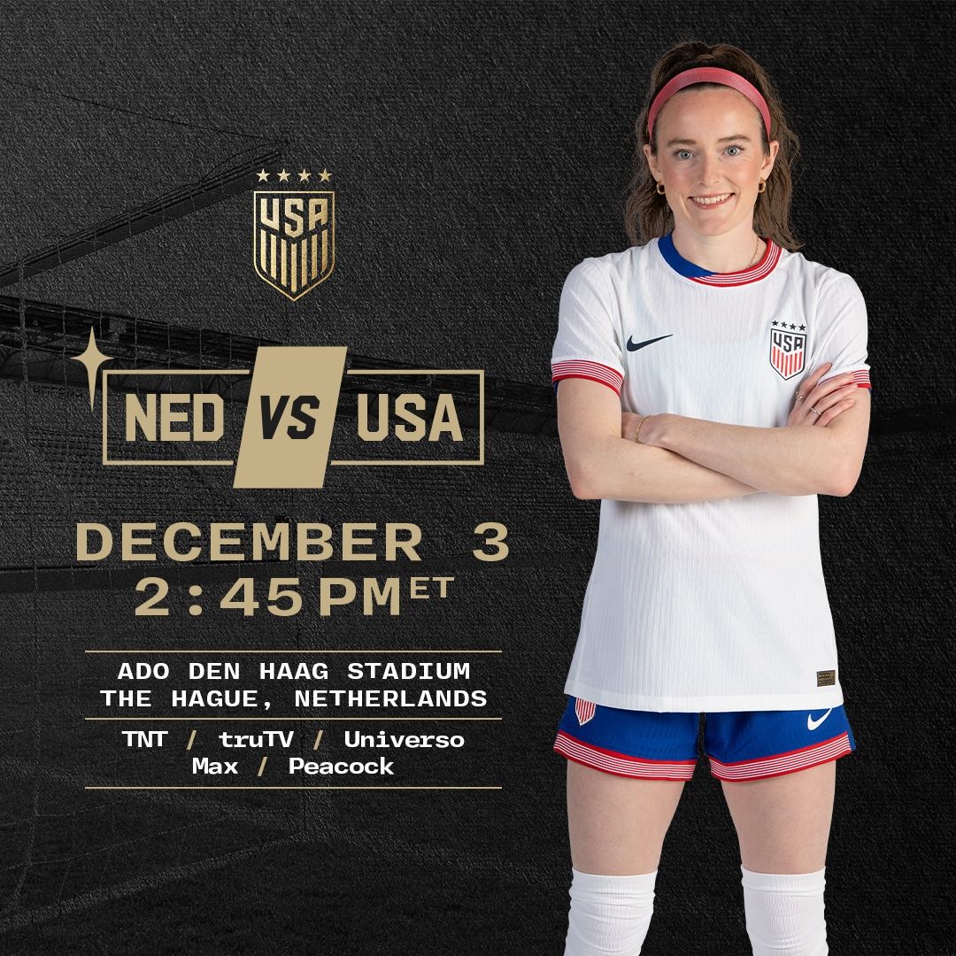 USWNT Faces Netherlands in Final Match of 2024