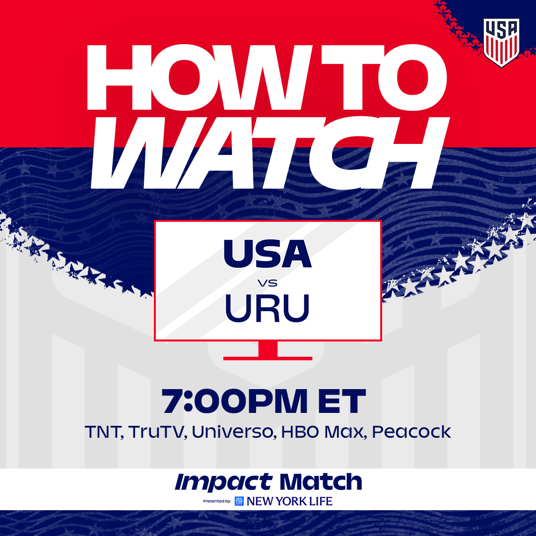 How to Watch: USMNT vs. Uruguay