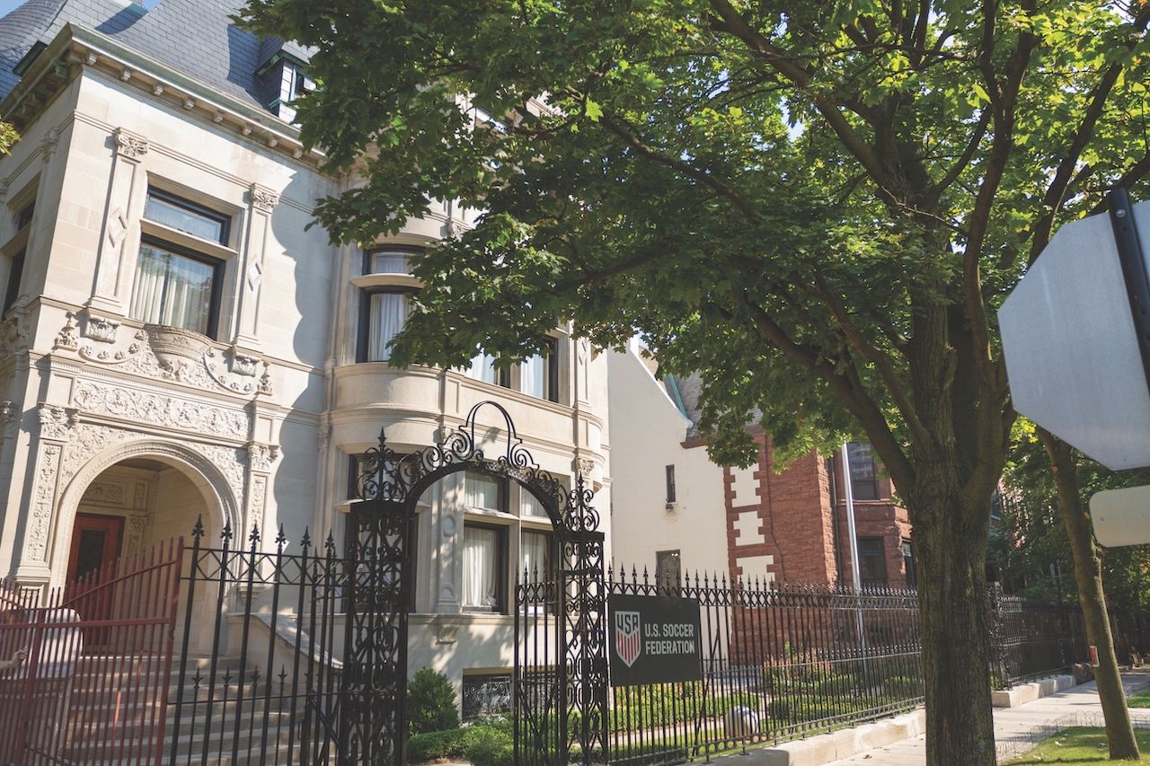 Prairie Avenue Soccer House Mansion