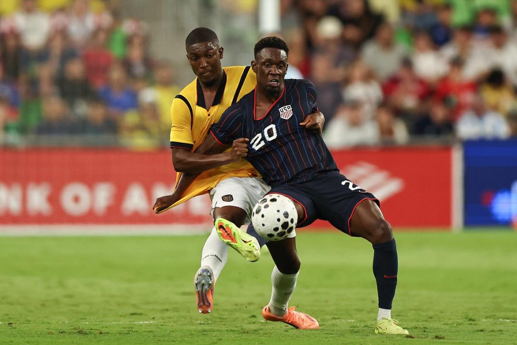 Folarin Balogun #20 of United States and Joel Ordoñez #4 of Ecuador battle for the ball. (Photo by Omar Vega/Getty Images)​​​​‌﻿‍﻿​‍​‍‌‍﻿﻿‌﻿​‍‌‍‍‌‌‍‌﻿‌‍‍‌‌‍﻿‍​‍​‍​﻿‍‍​‍​‍‌﻿​﻿‌‍​‌‌‍﻿‍‌‍‍‌‌﻿‌​‌﻿‍‌​‍﻿‍‌‍‍‌‌‍﻿﻿​‍​‍​‍﻿​​‍​‍‌‍‍​‌﻿​‍‌‍‌‌‌‍‌‍​‍​‍​﻿‍‍​‍​‍‌‍‍​‌﻿‌​‌﻿‌​‌﻿​​‌﻿​﻿​﻿‍‍​‍﻿﻿​‍﻿﻿‌﻿‌‌‌﻿​﻿‌﻿​﻿‌‍‌‍​‍﻿‍‌﻿​﻿‌‍​‌‌‍﻿‍‌‍‍‌‌﻿‌​‌﻿‍‌​‍﻿‍‌﻿​﻿‌﻿‌​‌﻿‌‌‌‍‌​‌‍‍‌‌‍﻿﻿​‍﻿﻿‌‍‍‌‌‍﻿‍‌﻿‌​‌‍‌‌‌‍﻿‍‌﻿‌​​‍﻿﻿‌‍‌‌‌‍‌​‌‍‍‌‌﻿‌​​‍﻿﻿‌‍﻿‌‌‍﻿﻿‌‍‌​‌‍‌‌​﻿﻿‌‌﻿​​‌﻿​‍‌‍‌‌‌﻿​﻿‌‍‌‌‌‍﻿‍‌﻿‌​‌‍​‌‌﻿‌​‌‍‍‌‌‍﻿﻿‌‍﻿‍​﻿‍﻿‌‍‍‌‌‍‌​​﻿﻿‌​﻿‍​​﻿‌‍‌‍​﻿​﻿​‌​﻿‌‌‌‍​‌‌‍‌‍‌‍​﻿​‍﻿‌​﻿​‍​﻿​‍​﻿​﻿​﻿‌‍​‍﻿‌​﻿‌​​﻿​‍​﻿‍​​﻿‍​​‍﻿‌​﻿‍​‌‍‌‌​﻿​﻿​﻿‍​​‍﻿‌‌‍‌‌‌‍​﻿​﻿‌‌​﻿‍‌‌‍‌​‌‍‌‌​﻿‌‍‌‍‌‌​﻿‍‌‌‍‌​​﻿‌​‌‍​‍​﻿‍﻿‌﻿‌​‌﻿‍‌‌﻿​​‌‍‌‌​﻿﻿‌‌﻿​﻿‌﻿‌​‌‍﻿﻿‌﻿​‍‌﻿‍‌​﻿‍﻿‌﻿​​‌‍​‌‌﻿‌​‌‍‍​​﻿﻿‌‌‍​﻿‌‍﻿﻿‌‍﻿‍‌﻿‌​‌‍‌‌‌‍﻿‍‌﻿‌​​‍‌‌​﻿‌‌‌​​‍‌‌﻿﻿‌‍‍﻿‌‍‌‌‌﻿‍‌​‍‌‌​﻿​﻿‌​‌​​‍‌‌​﻿​﻿‌​‌​​‍‌‌​﻿​‍​﻿​‍​﻿​‌‌‍‌​‌‍​‌​﻿‍‌​﻿‌﻿​﻿‍‌​﻿‌‌​﻿‌​‌‍‌‍​﻿‍‌​﻿​‌​﻿‌﻿​‍‌‌​﻿​‍​﻿​‍​‍‌‌​﻿‌‌‌​‌​​‍﻿‍‌‍​‍‌‍﻿﻿‌‍‌​‌﻿‍‌‌‌‌​‌‍‌‌‌﻿‍​‌﻿‌​​‍‌‌​﻿‌‌‌​​‍‌‌﻿﻿‌‍‍﻿‌‍‌‌‌﻿‍‌​‍‌‌​﻿​﻿‌​‌​​‍‌‌​﻿​﻿‌​‌​​‍‌‌​﻿​‍​﻿​‍‌‍​‌‌‍​‌​﻿‍‌​﻿​​​﻿​​​﻿‍‌‌‍‌​​﻿​‌​﻿‌‌​﻿​​‌‍‌‌​﻿‌‌​‍‌‌​﻿​‍​﻿​‍​‍‌‌​﻿‌‌‌​‌​​‍﻿‍‌‍‍‌‌‍﻿‌‌‍​‌‌‍‌﻿‌‍‌‌​‍﻿‍‌‍​‌‌‍﻿​‌﻿‌​​﻿﻿﻿‌‍​‍‌‍​‌‌﻿​﻿‌‍‌‌‌‌‌‌‌﻿​‍‌‍﻿​​﻿﻿‌‌‍‍​‌﻿‌​‌﻿‌​‌﻿​​‌﻿​﻿​‍‌‌​﻿​﻿‌​​‌​‍‌‌​﻿​‍‌​‌‍​‍‌‌​﻿​‍‌​‌‍‌﻿‌‌‌﻿​﻿‌﻿​﻿‌‍‌‍​‍﻿‍‌﻿​﻿‌‍​‌‌‍﻿‍‌‍‍‌‌﻿‌​‌﻿‍‌​‍﻿‍‌﻿​﻿‌﻿‌​‌﻿‌‌‌‍‌​‌‍‍‌‌‍﻿﻿​‍‌‍‌‍‍‌‌‍‌​​﻿﻿‌​﻿‍​​﻿‌‍‌‍​﻿​﻿​‌​﻿‌‌‌‍​‌‌‍‌‍‌‍​﻿​‍﻿‌​﻿​‍​﻿​‍​﻿​﻿​﻿‌‍​‍﻿‌​﻿‌​​﻿​‍​﻿‍​​﻿‍​​‍﻿‌​﻿‍​‌‍‌‌​﻿​﻿​﻿‍​​‍﻿‌‌‍‌‌‌‍​﻿​﻿‌‌​﻿‍‌‌‍‌​‌‍‌‌​﻿‌‍‌‍‌‌​﻿‍‌‌‍‌​​﻿‌​‌‍​‍​‍‌‍‌﻿‌​‌﻿‍‌‌﻿​​‌‍‌‌​﻿﻿‌‌﻿​﻿‌﻿‌​‌‍﻿﻿‌﻿​‍‌﻿‍‌​‍‌‍‌﻿​​‌‍​‌‌﻿‌​‌‍‍​​﻿﻿‌‌‍​﻿‌‍﻿﻿‌‍﻿‍‌﻿‌​‌‍‌‌‌‍﻿‍‌﻿‌​​‍‌‌​﻿‌‌‌​​‍‌‌﻿﻿‌‍‍﻿‌‍‌‌‌﻿‍‌​‍‌‌​﻿​﻿‌​‌​​‍‌‌​﻿​﻿‌​‌​​‍‌‌​﻿​‍​﻿​‍​﻿​‌‌‍‌​‌‍​‌​﻿‍‌​﻿‌﻿​﻿‍‌​﻿‌‌​﻿‌​‌‍‌‍​﻿‍‌​﻿​‌​﻿‌﻿​‍‌‌​﻿​‍​﻿​‍​‍‌‌​﻿‌‌‌​‌​​‍﻿‍‌‍​‍‌‍﻿﻿‌‍‌​‌﻿‍‌‌‌‌​‌‍‌‌‌﻿‍​‌﻿‌​​‍‌‌​﻿‌‌‌​​‍‌‌﻿﻿‌‍‍﻿‌‍‌‌‌﻿‍‌​‍‌‌​﻿​﻿‌​‌​​‍‌‌​﻿​﻿‌​‌​​‍‌‌​﻿​‍​﻿​‍‌‍​‌‌‍​‌​﻿‍‌​﻿​​​﻿​​​﻿‍‌‌‍‌​​﻿​‌​﻿‌‌​﻿​​‌‍‌‌​﻿‌‌​‍‌‌​﻿​‍​﻿​‍​‍‌‌​﻿‌‌‌​‌​​‍﻿‍‌‍‍‌‌‍﻿‌‌‍​‌‌‍‌﻿‌‍‌‌​‍﻿‍‌‍​‌‌‍﻿​‌﻿‌​​‍​‍‌﻿﻿‌