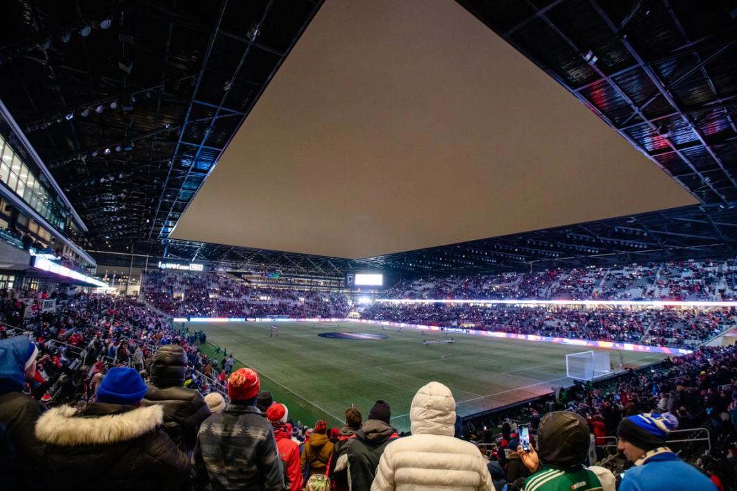USMNT fans at Lower.com Field