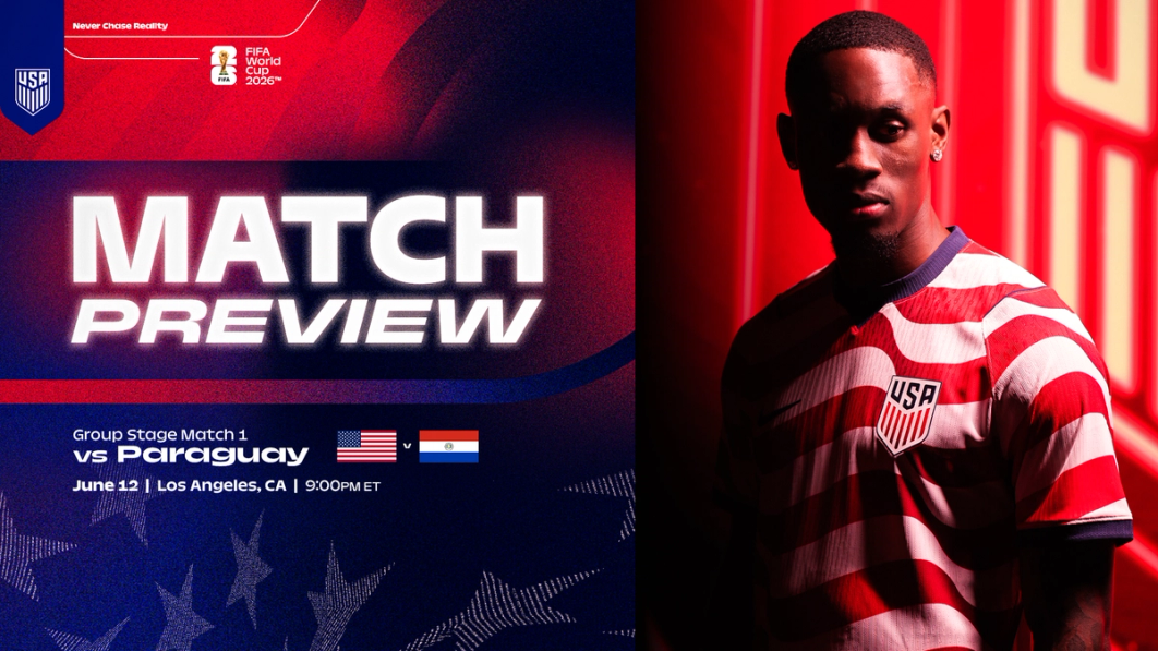 USMNT Ready to Kick Off FIFA World Cup 2026 Against Paraguay