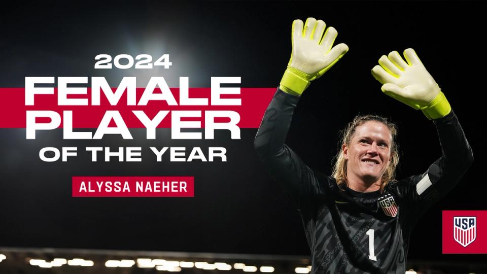 Alyssa Naeher 2024 Female Player of the Year