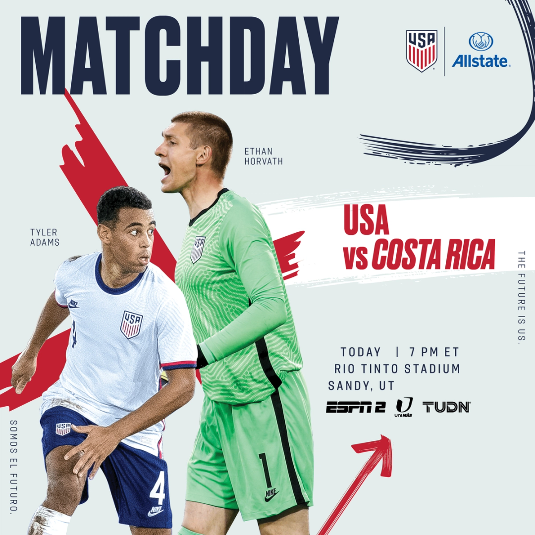 International Friendly usmnt vs Costa Rica Preview Schedule TV Channels Start Time