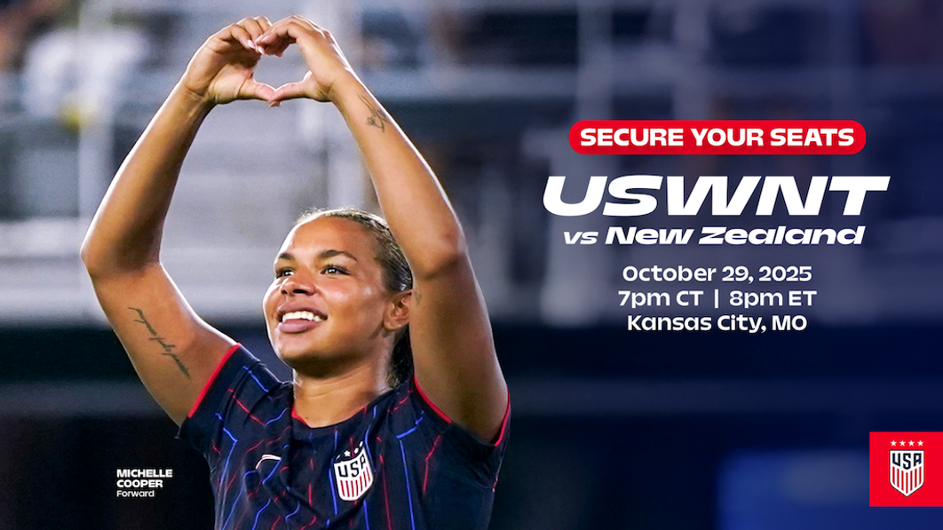 USWNT vs. New Zealand