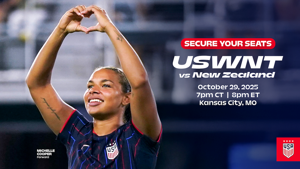 USWNT vs. New Zealand