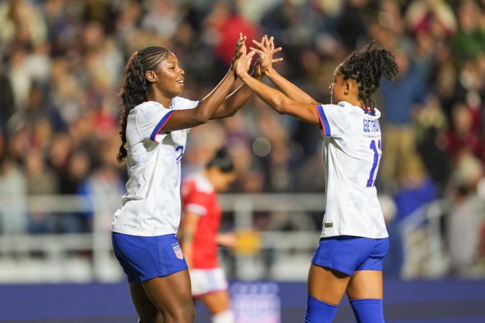 USWNT Opened 2026 with 6-0 Win Against Paraguay, 5-0 win over Chile; Five Players Earned First International Caps; Four Players Scored First International Goals