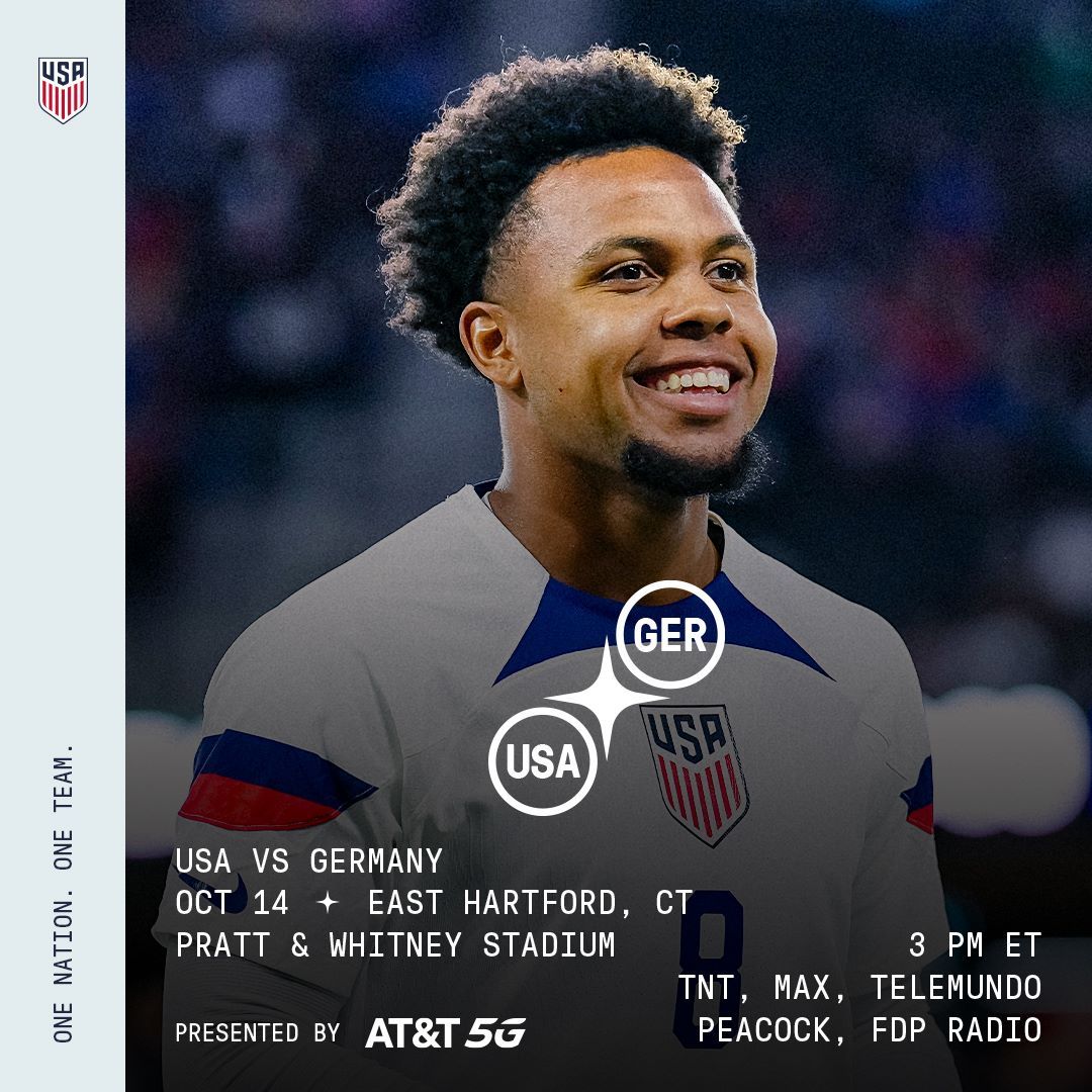 Preview: USMNT Hosts Four-Time World Cup Champion Germany, Presented By AT&T 5G