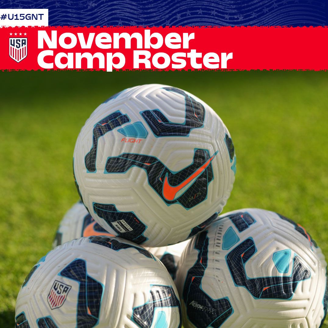 U.S. Under-15 Girls’ National Team Comes Together In Atlanta For November Training Camp